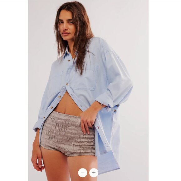 Free People Intimately Ruched Shorties - NWOT - Picture 3 of 7